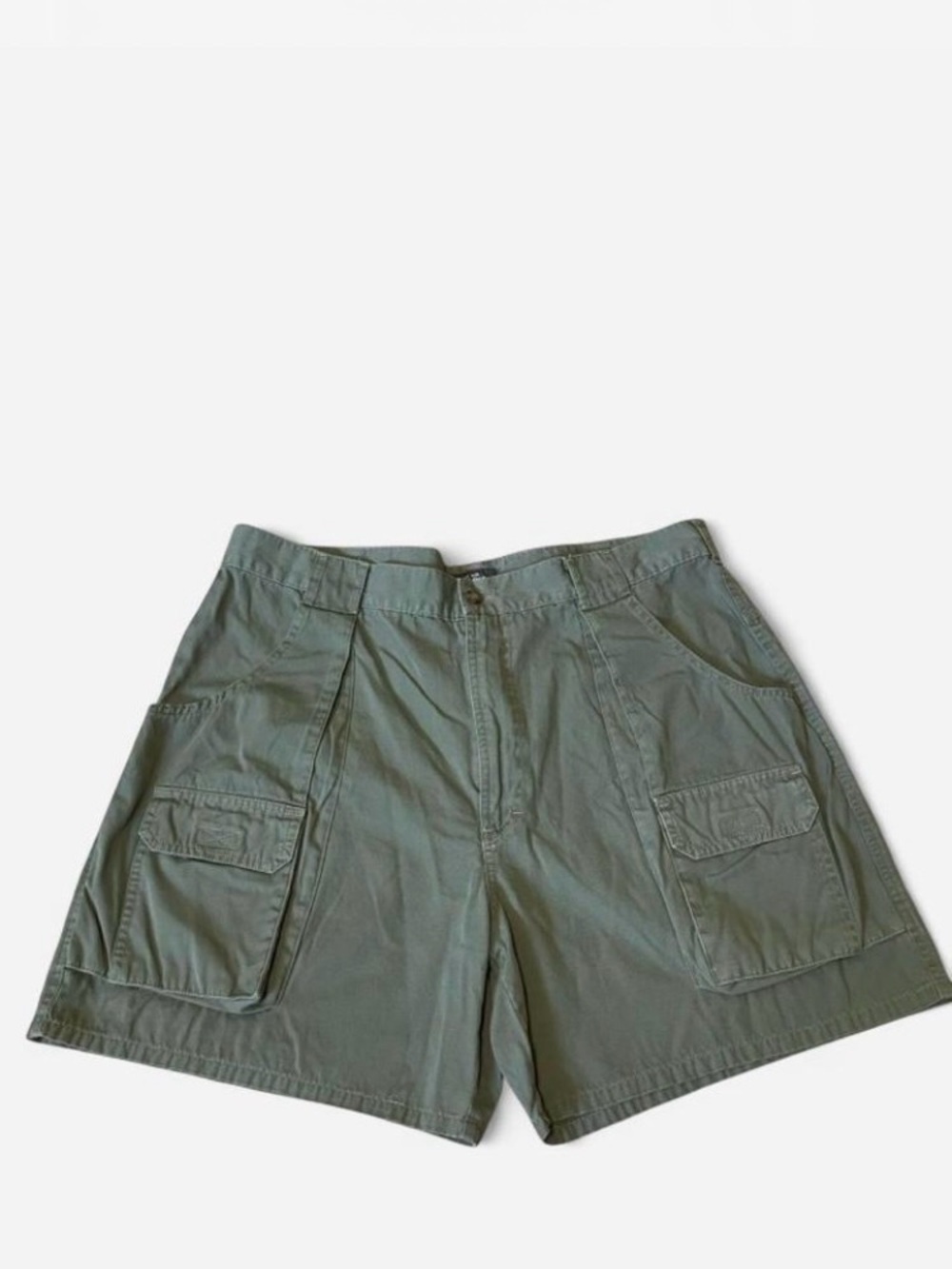 Woolrich Olive Green Men's Cargo Shorts Trail Hiking Size 38
